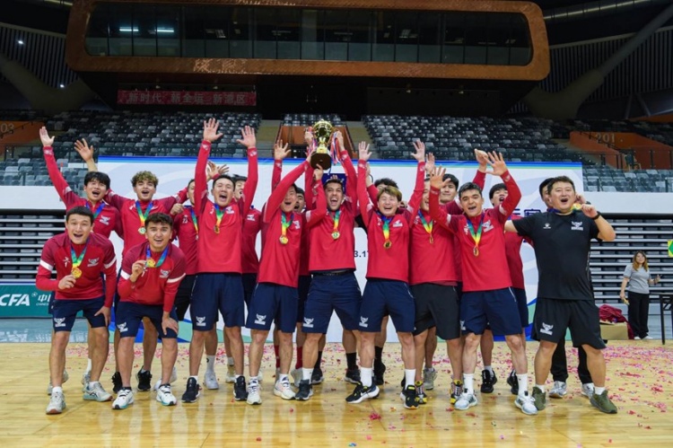 寧夏平羅恒利2-1杭州臨平吳越錢唐，首奪全國五人制錦標賽冠軍