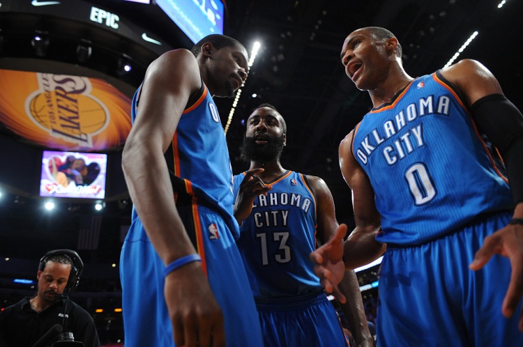 雷霆三少得分全部進入歷史前20！他們是NBA歷史最大的如果嗎？